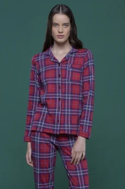 Pigiama Donna Caldo Cotone Red Scotty 5 Pigiama Donna Caldo Cotone Red Scotty -Miglior Pigiami Negozio 1662032335 631099cfda886