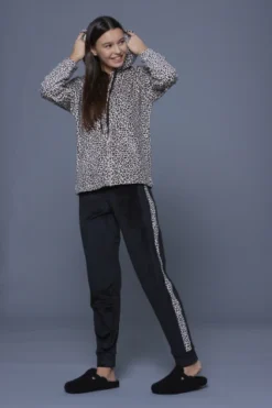 Pigiama Donna Ciniglia Felpata Soft Touch Ghepà