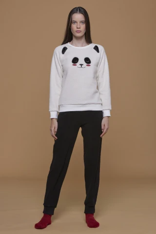 Pigiama Donna Coral Pandorso 3 Pigiama Donna Coral Pandorso