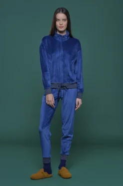 Completo Loungewear Donna Ciniglia Felpata Soft-touch Lilia