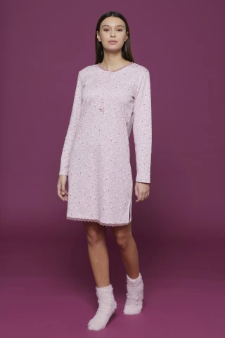 Camicia Da Notte Caldo Cotone Tricuore 3 Camicia Da Notte Caldo Cotone Tricuore