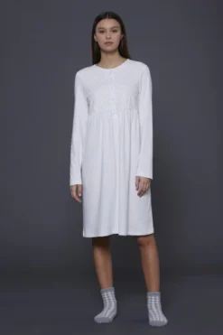 Camicia Da Notte Jersey Invernale Luisa