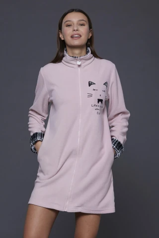 Vestaglia Donna Micropile Buclè 4 Vestaglia Donna Micropile Buclè - immagine 2