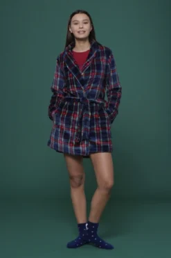 Vestaglia Donna Coral Scottish Mix