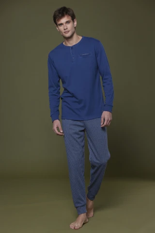 Pigiama Uomo Caldo Cotone Pull 3 Pigiama Uomo Caldo Cotone Pull