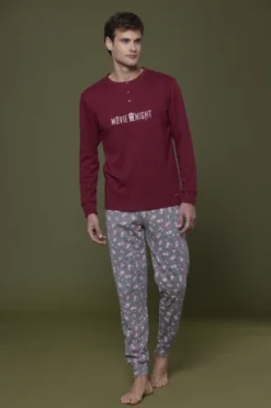 Pigiama Uomo Caldo Cotone Pop Movie