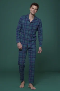 Pigiama Uomo Caldo Cotone Scotty