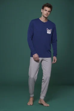 Pigiama Uomo Caldo Cotone Bigghi