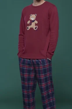 Pigiama Uomo Top Caldo Cotone E Pantaloni Flanella Brown 5 Pigiama Uomo Top Caldo Cotone E Pantaloni Flanella Brown -Miglior Pigiami Negozio 1662732892 631b4a5c0c590