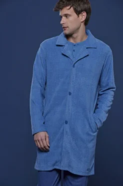 Vestaglia Uomo Micropile Litium