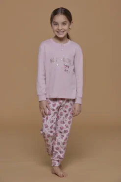 Pigiama Bambina Caldo Cotone Poppy