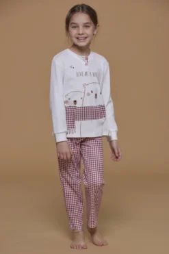 Pigiama Bambina/o Caldo Cotone Hug Me