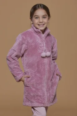 Vestaglia Bambina Coral Bubble