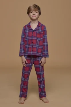 Pigiama Bambino/a Caldo Cotone Scottino