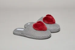Pantofola Donna Puff Heart 3d