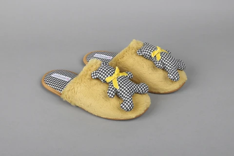 Pantofola Donna Orso Pull 3d 3 Pantofola Donna Orso Pull 3d