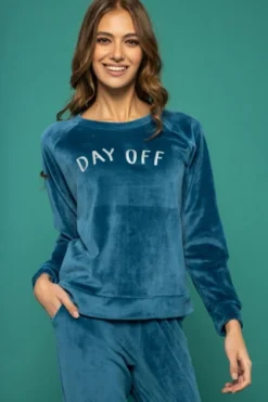 Completo Loungewear Donna Ciniglia Day Off