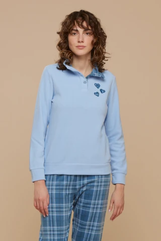 Pigiama Donna Micropile Mara 4 Pigiama Donna Micropile Mara - immagine 2