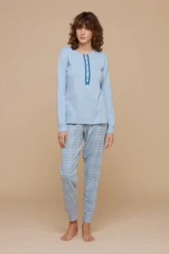 Pigiama Donna Caldo Cotone Marta