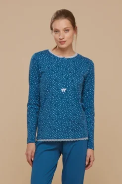 Pigiama Donna Caldo Cotone Tircuore -Miglior Pigiami Negozio 1670859112 639749687e007