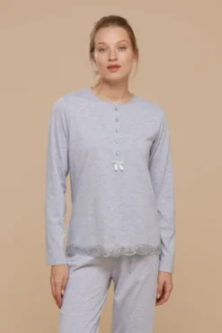 Pigiama Donna Jersey Invernale Roberta -Miglior Pigiami Negozio 1670921191 63983be79931b