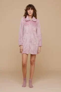 Vestaglia Donna Coral Fleece Corimbo