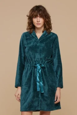 Vestaglia Donna Coral Fiocco -Miglior Pigiami Negozio 1670928600 639858d854034