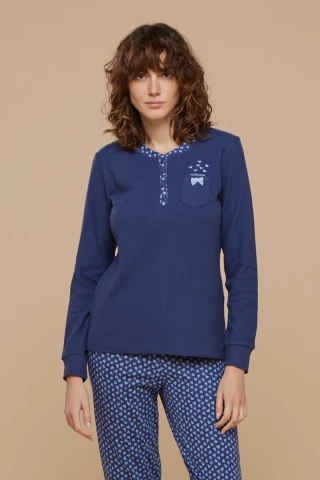 Pigiama Donna Punto Milano Cuoricino 4 Pigiama Donna Punto Milano Cuoricino - immagine 2