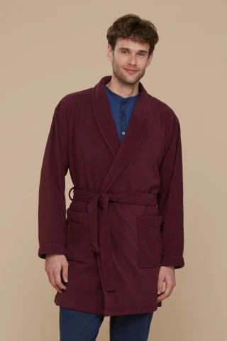 Vestaglia Uomo In Micropile Scially 4 Vestaglia Uomo In Micropile Scially - immagine 2