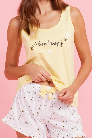 Pigiama Donna Cotone Be Happy Apina 5 Pigiama Donna Cotone Be Happy Apina - immagine 3