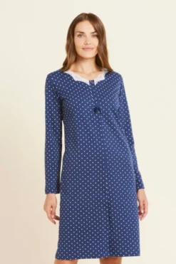 Camicia Da Notte Cotone Mely