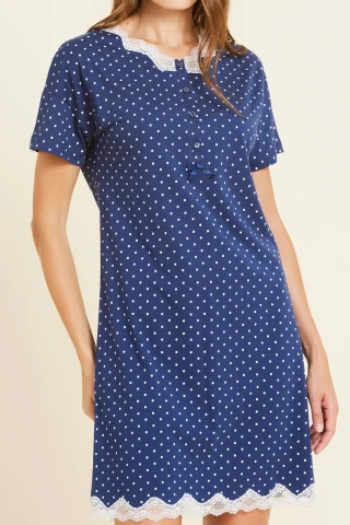 Camicia Da Notte Cotone Martina 4 Camicia Da Notte Cotone Martina - immagine 2