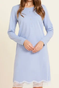 Camicia Da Notte Donna Cotone Daisy -Miglior Pigiami Negozio 1676045773 63e66dcdc4351