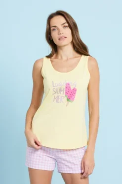 Pigiama Donna Cotone Watermelon -Miglior Pigiami Negozio 1676285065 63ea14893aa1f