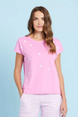 Pigiama Donna Cotone Marghe 4 Pigiama Donna Cotone Marghe - immagine 2