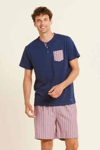 Pigiama Uomo Cotone Stripes 3 Pigiama Uomo Cotone Stripes