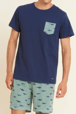 Pigiama Uomo Cotone Shark -Miglior Pigiami Negozio 1676372616 63eb6a885c800