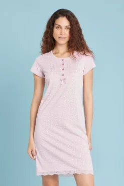 Camicia Da Notte Donna Cotone Fortuna