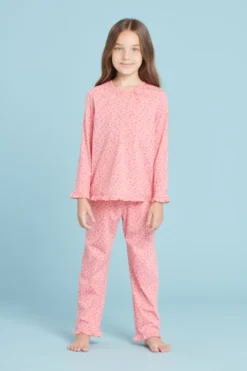 Pigiama Bambina Cotone Fiory