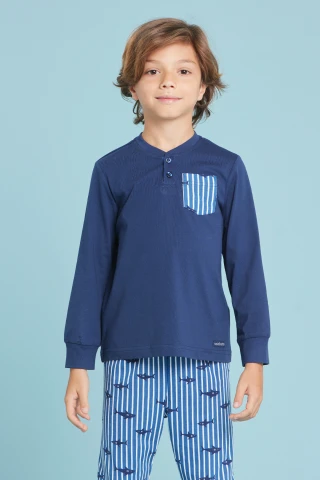 Pigiama Bambino Cotone Baby Shark 3 Pigiama Bambino Cotone Baby Shark - immagine 2