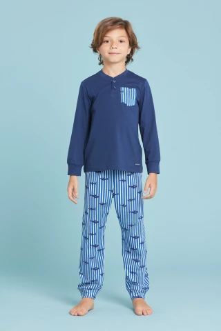 Pigiama Bambino Cotone Baby Shark 2 Pigiama Bambino Cotone Baby Shark