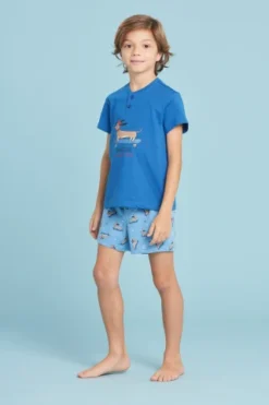 Pigiama Bambino Cotone Ready To Ride