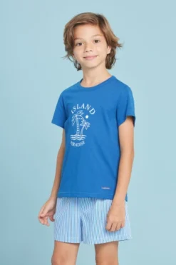 Pigiama Bambino Cotone Island