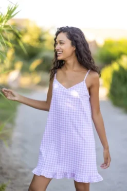 Camicia Da Notte Donna Cotone Anita