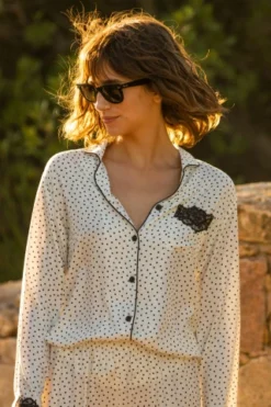 Pigiama Donna Viscosa Dots
