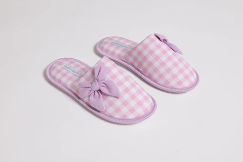 Pantofola Donna Cotone Quadry 3 Pantofola Donna Cotone Quadry