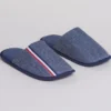 Pantofola Uomo Cotone Navy