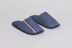 Pantofola Uomo Cotone Navy