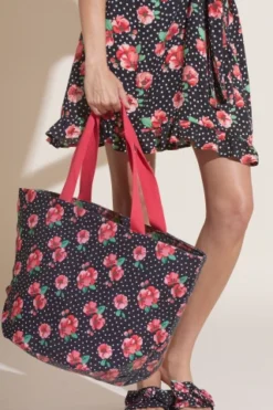 Borsa Mare Donna Roses