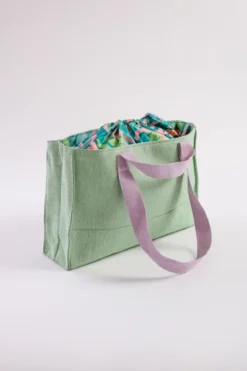 Borsa Mare Donna Tropical Green